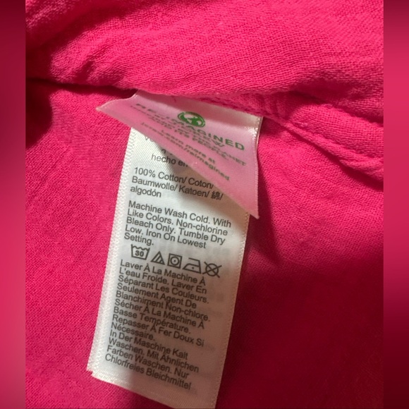 J Crew Shirt Womens Sz XS Classic Button Front Pocket Crinkle Cotton Re-Imagined - Picture 12 of 12